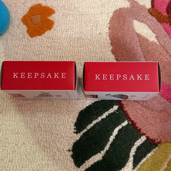 💜2024 Hallmark Set Lady Violet-Green Swallow &Violet-Green Swallow Ornaments NWT - Picture 5 of 6